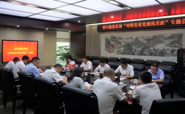 304am永利集团党委召开“对照党章党规找差距”专题会